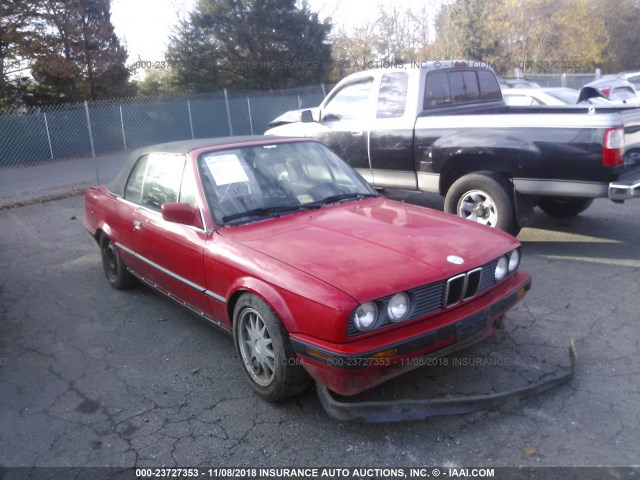 WBABA7310MEJ11494 - 1991 BMW 318 I RED photo 1