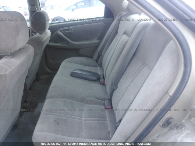 4T1BG22K1WU831373 - 1998 TOYOTA CAMRY CE/LE/XLE 金色 照片 8