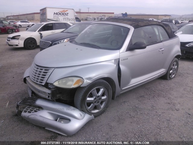 3C3AY55E25T604226 - 2005 CHRYSLER PT CRUISER TOURING SILVER photo 2