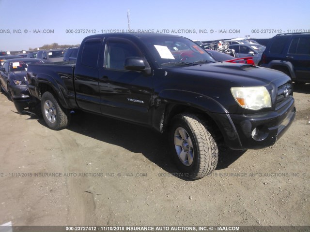 5TEUU42N75Z142942 - 2005 TOYOTA TACOMA ACCESS CAB შავი ფოტო 1