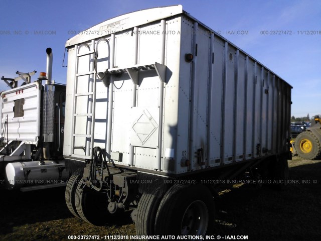 1C9232027YB000553 - 2000 WESTERN TRAILERS TRAILER  WHITE photo 2