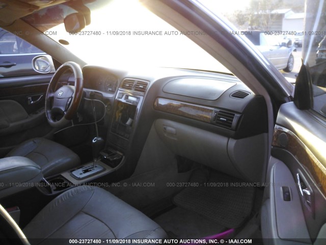 KMHFU45E55A383649 - 2005 HYUNDAI XG 350 PURPLE photo 5