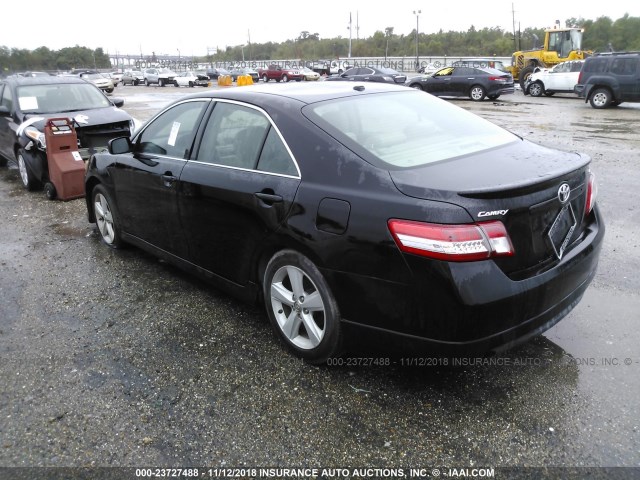 4T1BF3EK9BU187653 - 2011 TOYOTA CAMRY SE/LE/XLE BLACK photo 3