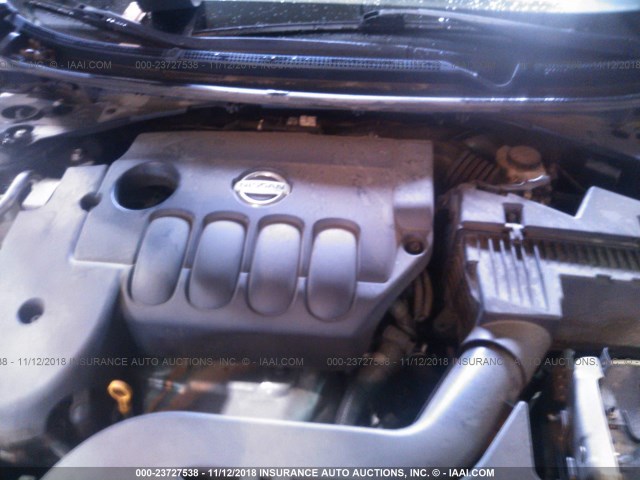 1N4AL2AP4BC166001 - 2011 NISSAN ALTIMA S 灰色 照片 10