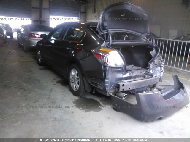 1N4AL2AP4BC166001 - 2011 NISSAN ALTIMA S 灰色 照片 3