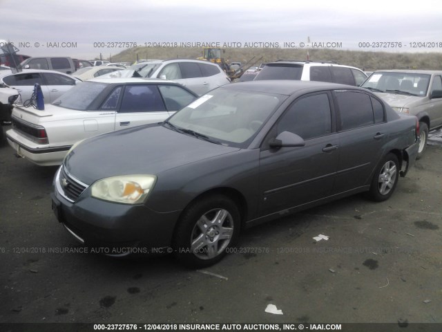 1G1ZT58N18F120452 - 2008 CHEVROLET MALIBU LT/CLASSIC BLACK photo 2