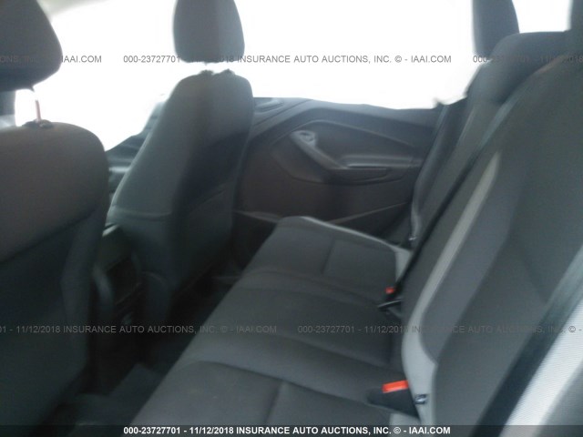 1FMCU0F79EUE37187 - 2014 FORD ESCAPE S GRAY photo 8