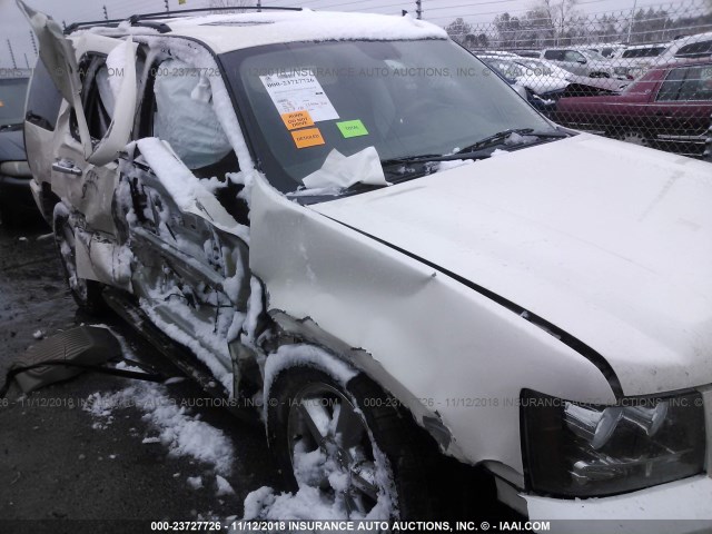 1GNSKCE0XDR226973 - 2013 CHEVROLET TAHOE K1500 LTZ WHITE photo 6