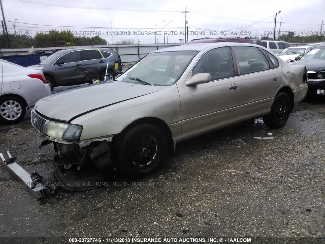 4T1BF12BXVU198237 - 1997 TOYOTA AVALON XL/XLS TAN photo 2