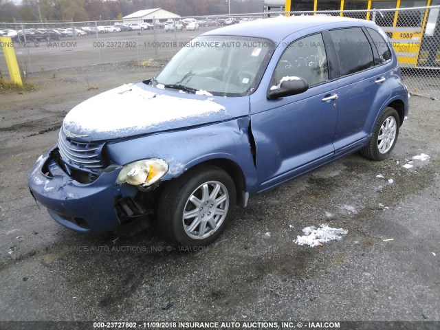 3A4FY58B77T526722 - 2007 CHRYSLER PT CRUISER TOURING BLUE photo 2