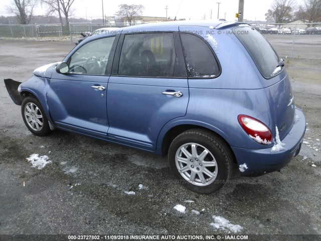 3A4FY58B77T526722 - 2007 CHRYSLER PT CRUISER TOURING BLUE photo 3