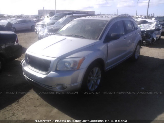 1B3CB5HA1AD615783 - 2010 DODGE CALIBER HEAT SILVER photo 2