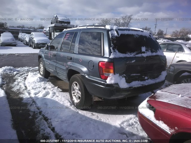 1J4GW48SX4C289025 - 2004 JEEP GRAND CHEROKEE LAREDO/COLUMBIA/FREEDOM 蓝色 照片 3