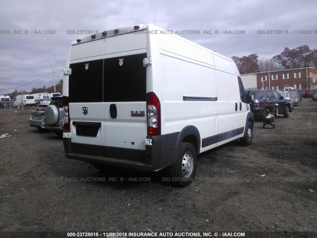 3C6TRVDG2HE512733 - 2017 RAM PROMASTER 2500 2500 HIGH WHITE photo 4