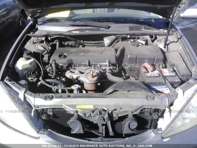 4T1BE32K15U973331 - 2005 TOYOTA CAMRY LE/XLE/SE GRAY photo 10