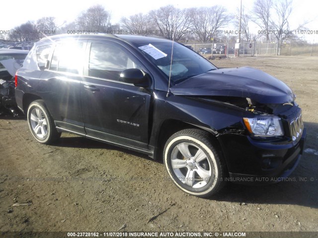 1J4NF1FB8BD219197 - 2011 JEEP COMPASS SPORT BLUE photo 1