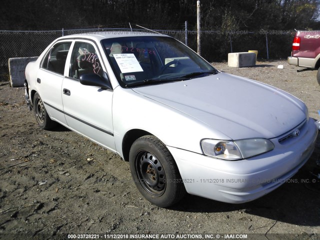 1NXBR12E5YZ407664 - 2000 TOYOTA COROLLA VE/CE/LE SILVER photo 1