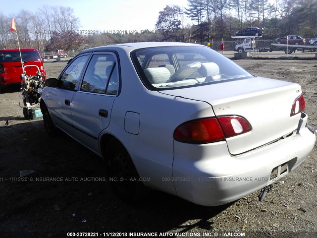 1NXBR12E5YZ407664 - 2000 TOYOTA COROLLA VE/CE/LE SILVER photo 3