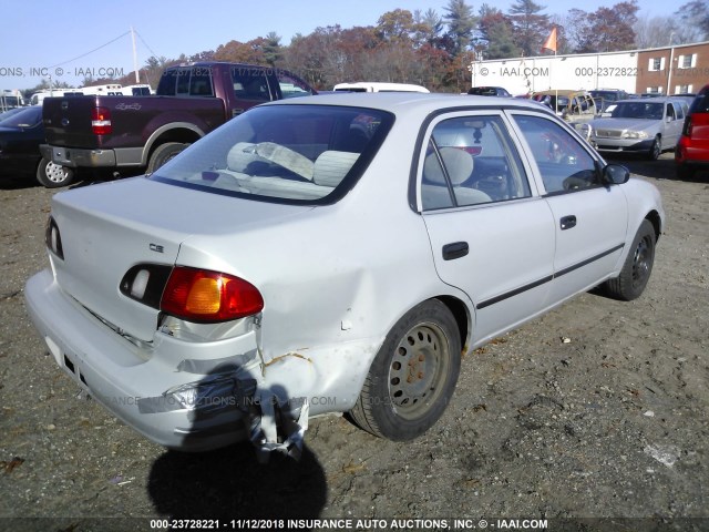 1NXBR12E5YZ407664 - 2000 TOYOTA COROLLA VE/CE/LE SILVER photo 4