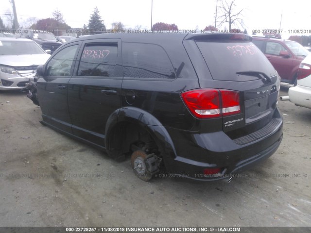 3C4PDDEGXFT740747 - 2015 DODGE JOURNEY R/T BLACK photo 3