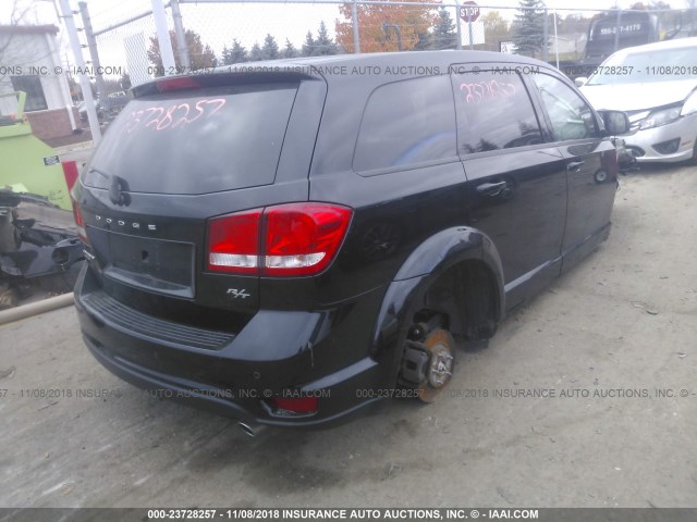 3C4PDDEGXFT740747 - 2015 DODGE JOURNEY R/T BLACK photo 4