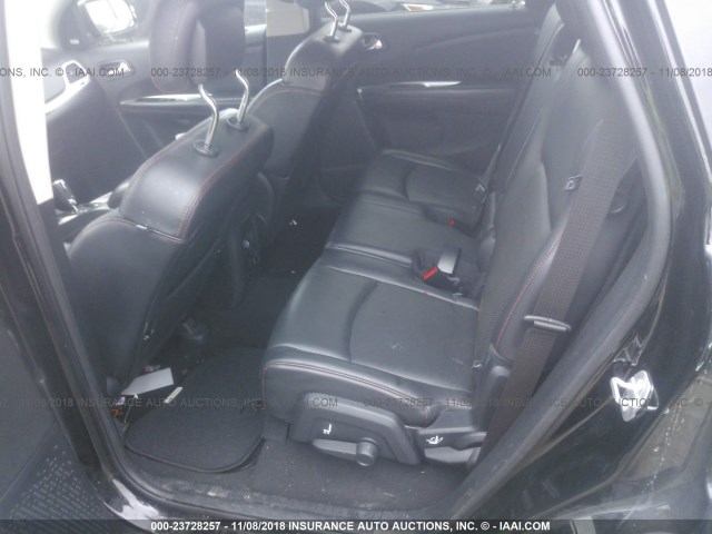 3C4PDDEGXFT740747 - 2015 DODGE JOURNEY R/T BLACK photo 8