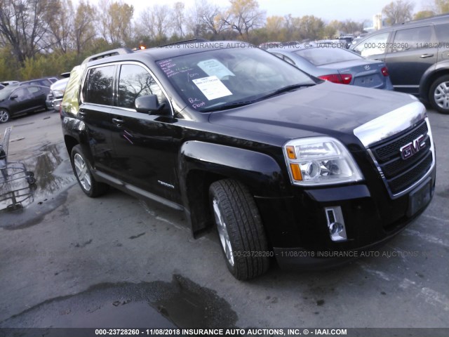 2GKALSEK5C6379367 - 2012 GMC TERRAIN SLE BLACK photo 1