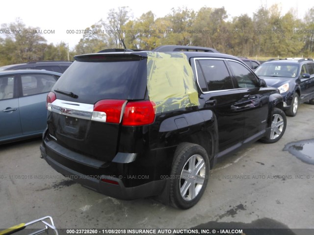 2GKALSEK5C6379367 - 2012 GMC TERRAIN SLE BLACK photo 4