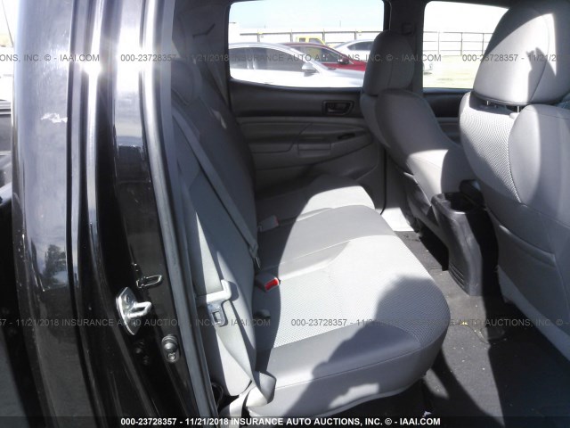 3TMJU4GNXCM126689 - 2012 TOYOTA TACOMA DOUBLE CAB PRERUNNER BLACK photo 8