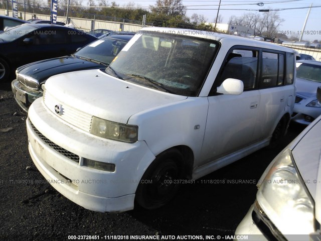 JTLKT324440142282 - 2004 TOYOTA SCION XB Ақ фото 2