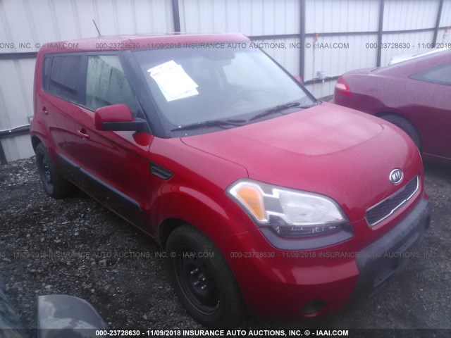 KNDJT2A28B7294796 - 2011 KIA SOUL +/!/SPORT RED photo 1