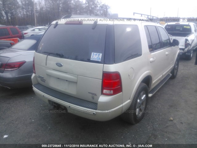 1FMZU75W15ZA03196 - 2005 FORD EXPLORER LIMITED TAN photo 4