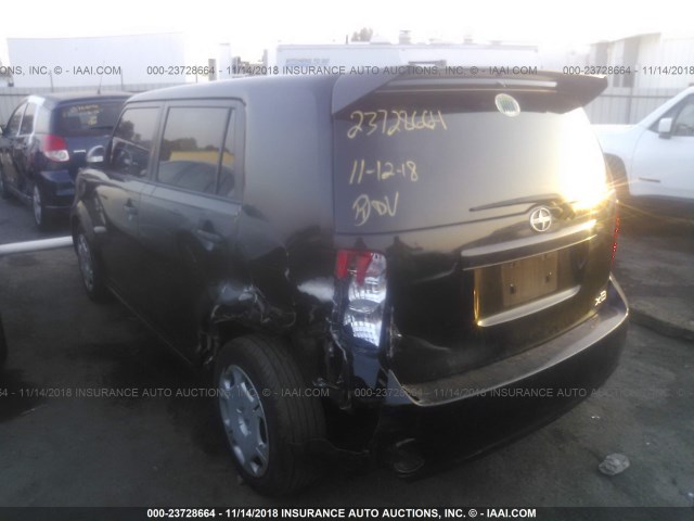 JTLKE50E981050327 - 2008 TOYOTA SCION XB Қара фото 3