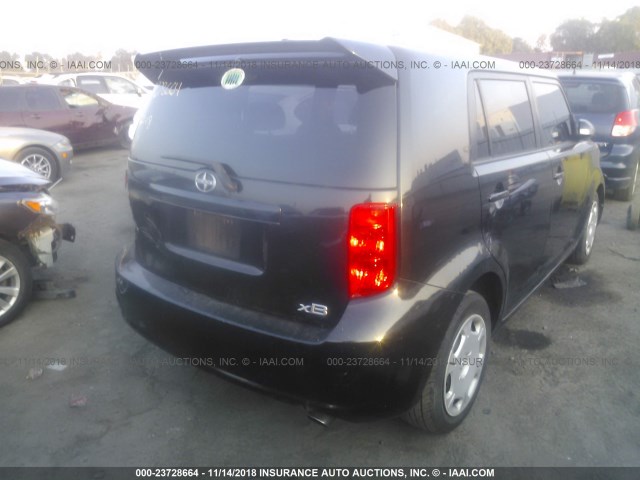 JTLKE50E981050327 - 2008 TOYOTA SCION XB Қара фото 4