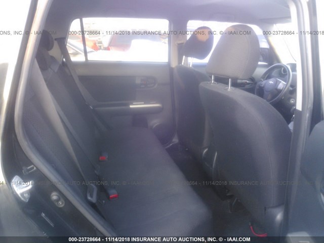 JTLKE50E981050327 - 2008 TOYOTA SCION XB Қара фото 8