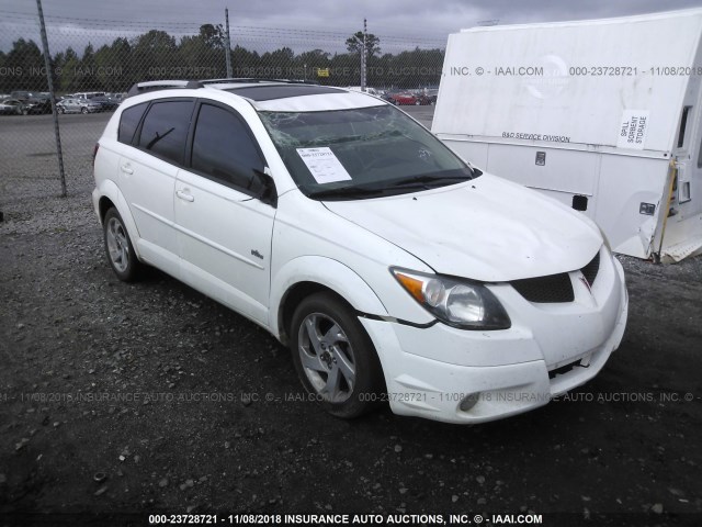 5Y2SL62874Z412701 - 2004 PONTIAC VIBE WHITE photo 1