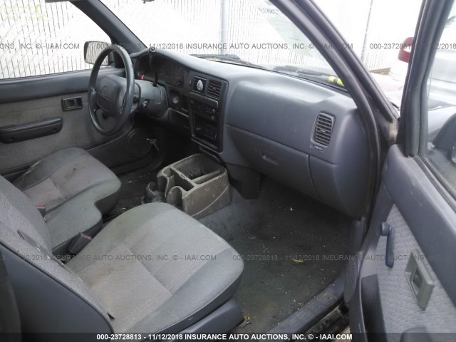 4TAVL52NXTZ163544 - 1996 TOYOTA TACOMA XTRACAB BLACK photo 5