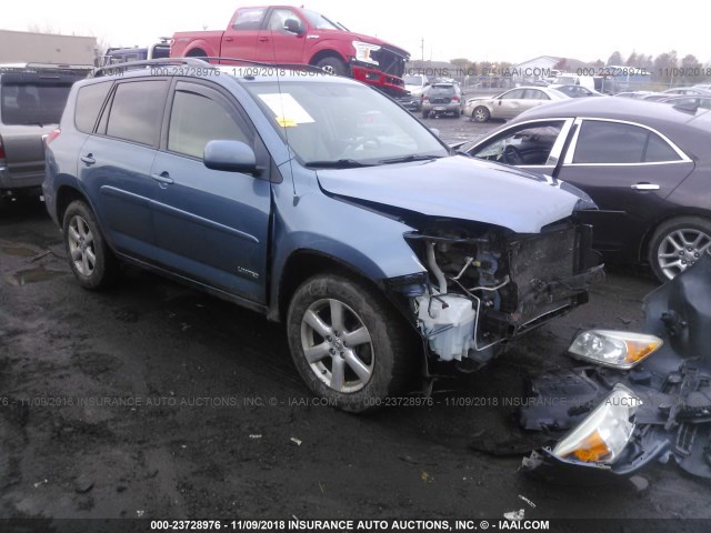 JTMBK31VX85055004 - 2008 TOYOTA RAV4 LIMITED BLUE photo 1