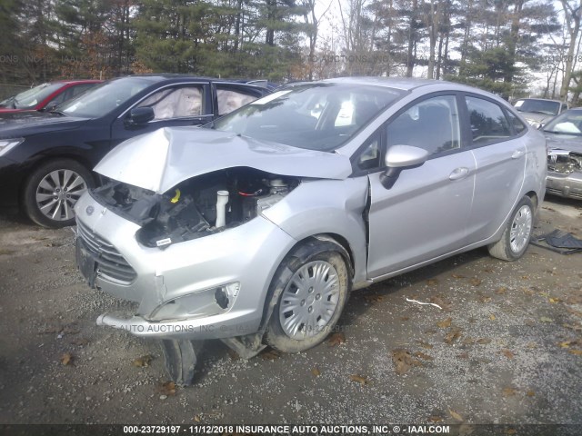 3FADP4AJ7FM145219 - 2015 FORD FIESTA S SILVER photo 2