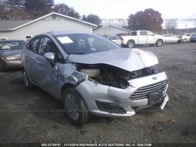 3FADP4AJ7FM145219 - 2015 FORD FIESTA S SILVER photo 6