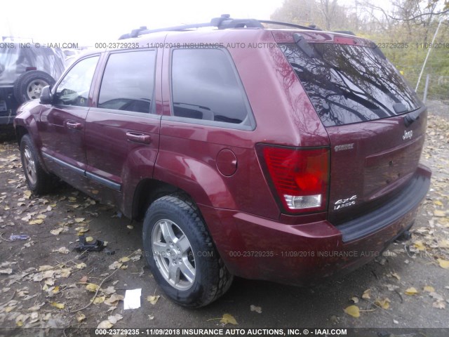 1J8GR48KX7C518832 - 2007 JEEP GRAND CHEROKEE LAREDO/COLUMBIA/FREEDOM 红色 照片 3