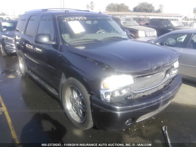 1GKEK63U14J252491 - 2004 GMC YUKON DENALI GRAY photo 1