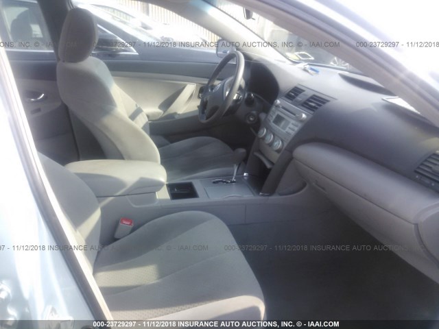 4T1BE46K58U756577 - 2008 TOYOTA CAMRY CE/LE/XLE/SE Light Blue photo 5