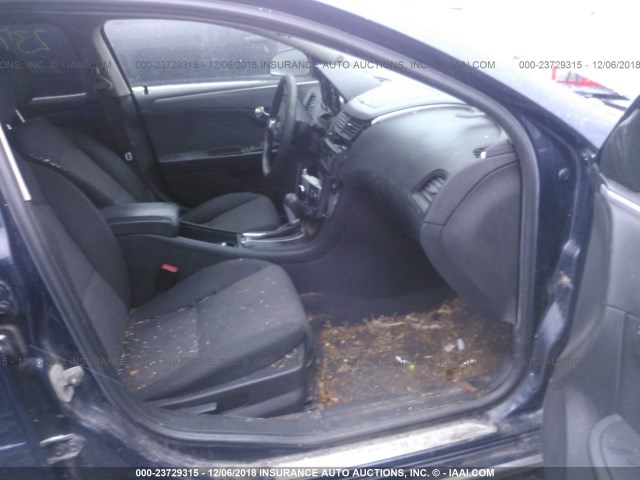 1G1ZC5EB4AF238107 - 2010 CHEVROLET MALIBU 1LT BLUE photo 5