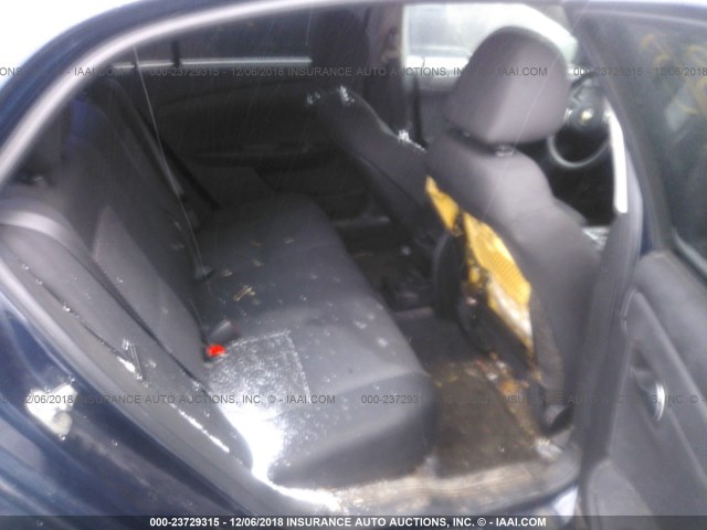 1G1ZC5EB4AF238107 - 2010 CHEVROLET MALIBU 1LT BLUE photo 8