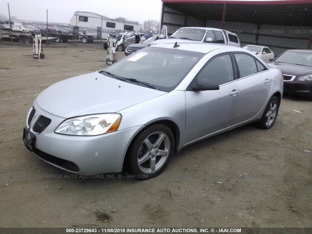 1G2ZH57N794146727 - 2009 PONTIAC G6 GT SILVER photo 2