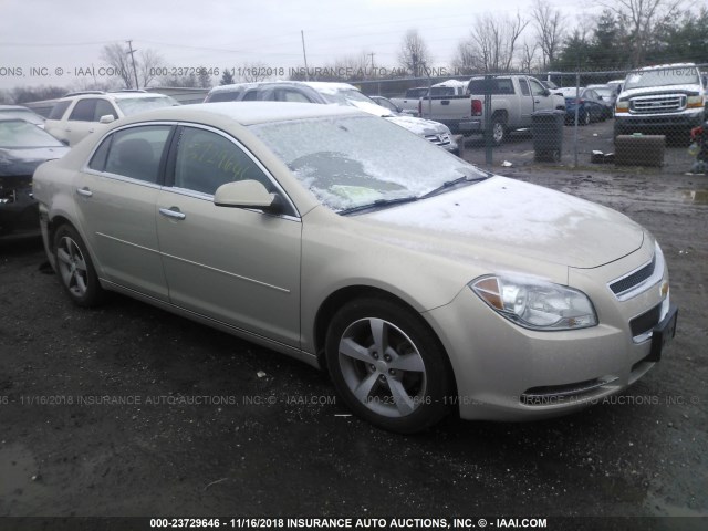 1G1ZC5E07CF170273 - 2012 CHEVROLET MALIBU 1LT GOLD photo 1