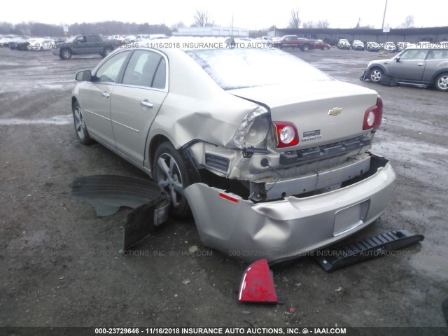 1G1ZC5E07CF170273 - 2012 CHEVROLET MALIBU 1LT GOLD photo 6