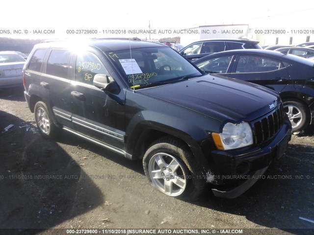 1J4GR48KX5C586370 - 2005 JEEP GRAND CHEROKEE LAREDO/COLUMBIA/FREEDOM 黑色 照片 1