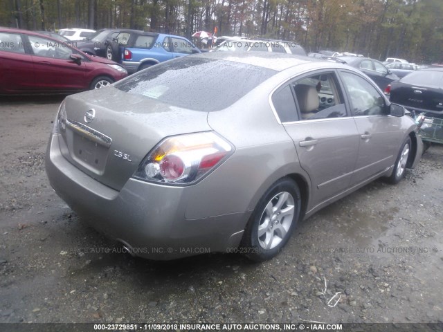 1N4AL21E98N402900 - 2008 NISSAN ALTIMA 2.5/2.5S TAN photo 4